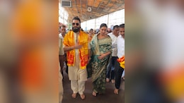 Deepika Padukone Gives Festive Vibes To Her Maternity Style In A Green Benarasi <i>Saree</i>