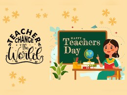 Teachers Day 2024 Wishes: टीचर्स डे के मौके पर इन मैसेज के जरिए अपने पसंदीदा शिक्षक को भेजें ये शुभकामना संदेश Teachers Day 2024 Wishes: टीचर्स डे के मौके पर इन मैसेज के जरिए अपने पसंदीदा शिक्षक को भेजें ये शुभकामना संदेश
