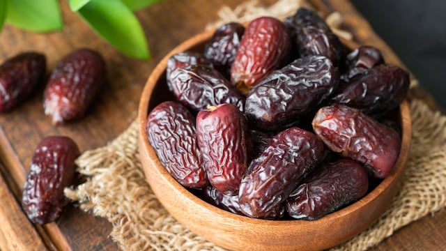 Dates are loaded with vitamins and antioxidants that promote healthy, glowing skin