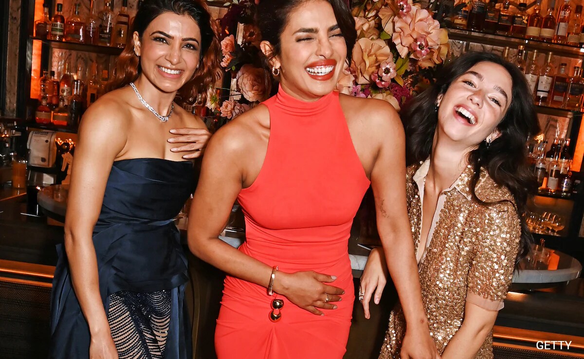 <i>Citadel</i> Spy-Verse: Priyanka Chopra And Samantha Ruth Prabhu Share A Laugh In London