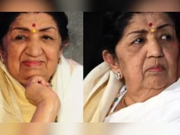 MP: इंदौर के कलाकार ने बनाया लता का अनूठा पोर्ट्रेट, रेखाओं में पिरोए 'सुरों की मलिका' के 90 हिट गीत