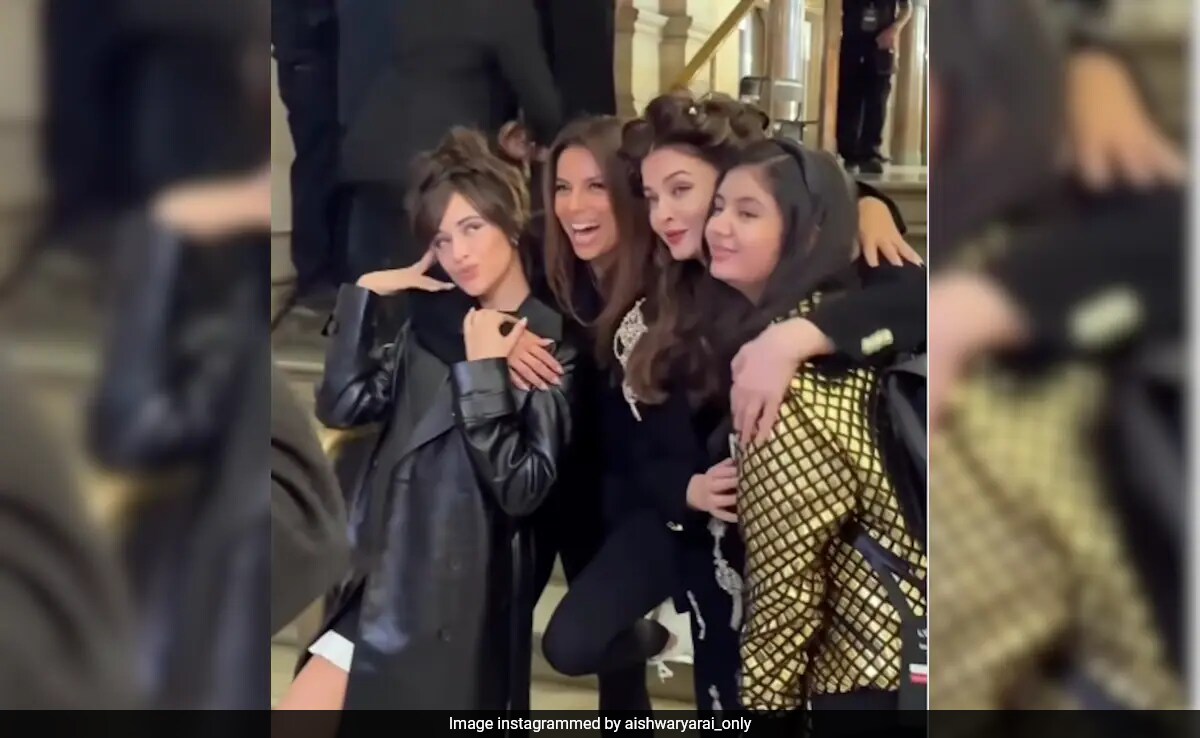 Paris Fashion Week 2024: Aishwarya Rai Bachchan With Eva Longoria And Daughter Aaradhya (Off The Runway)