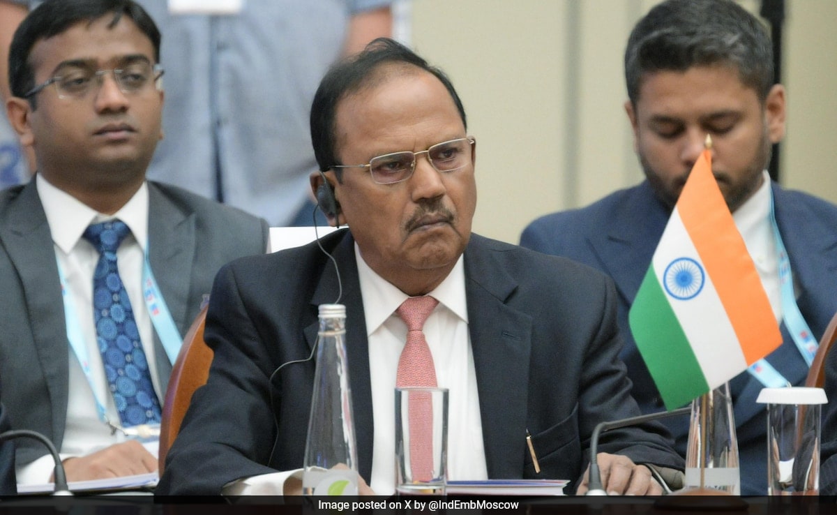New Delhi National Security Advisor Ajit Doval has spoken with