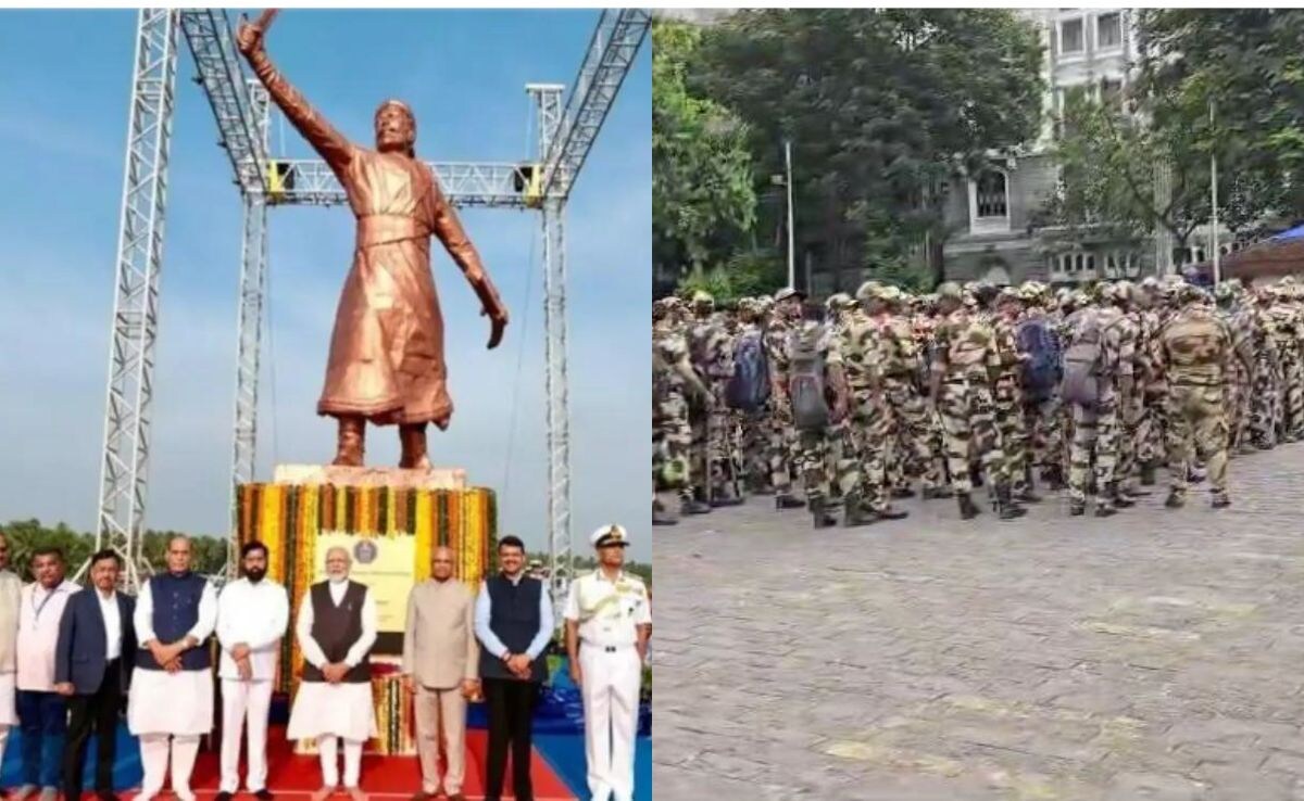 Shivaji Statue Collapse: Protest vs Protest In Mumbai As INDIA Raises Pitch