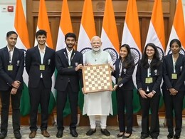 PM Narendra Modi Meets Chess Players, Hails India's Historic Double Gold Triumph