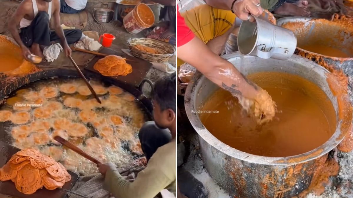 Viral: Vlogger Shares How Malpua Is Made In Uttar Pradesh, Foodies Give A Thumbs Down