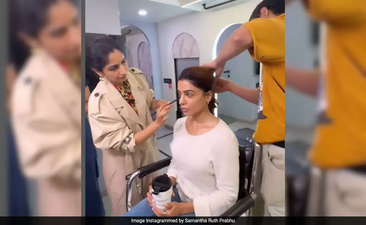 A Glimpse Of Samantha Ruth Prabhu's "Life's Golden": From Work Out To  Film Set