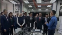 PM Modi Visits Semiconductor Company In Singapore