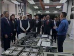 PM Modi Visits Semiconductor Company In Singapore PM Modi Visits Semiconductor Company In Singapore