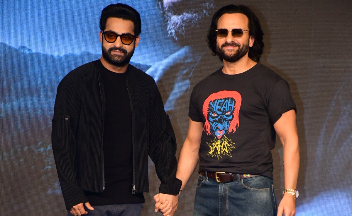 Saif Ali Khan On Working With Jr NTR: "He Wears His Stardom Lightly, Which I Like"