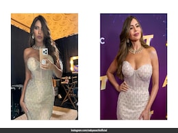 Sofia Vergara Blended Contemporary With Indian Traditions In A Gucci Dress With Sabyasachi Jewellery Sofia Vergara Blended Contemporary With Indian Traditions In A Gucci Dress With Sabyasachi Jewellery