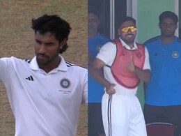 Watch: Avesh Khan's Hilarious Dance Moves To Celebrate Tilak Varma's Ton Steal Show