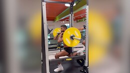 Hardik Pandya Pushes Through The Week With His Barbell Lunges