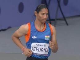 Deepthi Jeevanji Wins Bronze In Women's 400m T20 Category In Paris Paralympics Deepthi Jeevanji Wins Bronze In Women's 400m T20 Category In Paris Paralympics