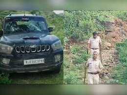 युवक का अपहरण कर ले जा रहे बदमाशों का पुलिस ने 17 KM तक किया पीछा, कार छोड़ जंगल में भागे किडनैपर 