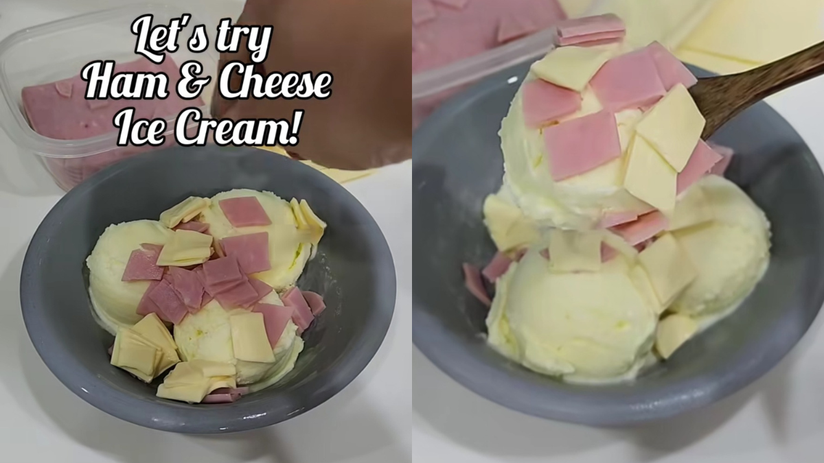 Watch: Food Vlogger Tastes "Ham And Cheese Ice Cream", Internet Reacts