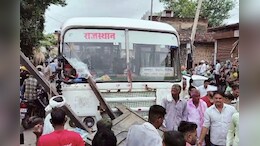 Rajasthan: रोडवेज बस का ब्रेक फेल, तीन बाइक और ऊंटगाड़ी में मारी टक्कर