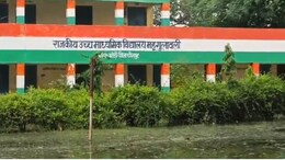 बारिश का दौर थमने के बाद भी कम नहीं हो रही मुसीबत, धौलपुर में सरकारी भवन-स्कूल डूबे