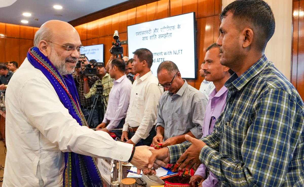 कौन हैं त्रिपुरा के वे दो संगठन जिनसे अमित शाह की मौजूदगी में हुआ समझौता, क्या है आगे की राह