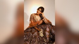 Chitrangda Singh In An Earthy Mirror Work <i>Lehenga</i> Radiates With Festive Elegance