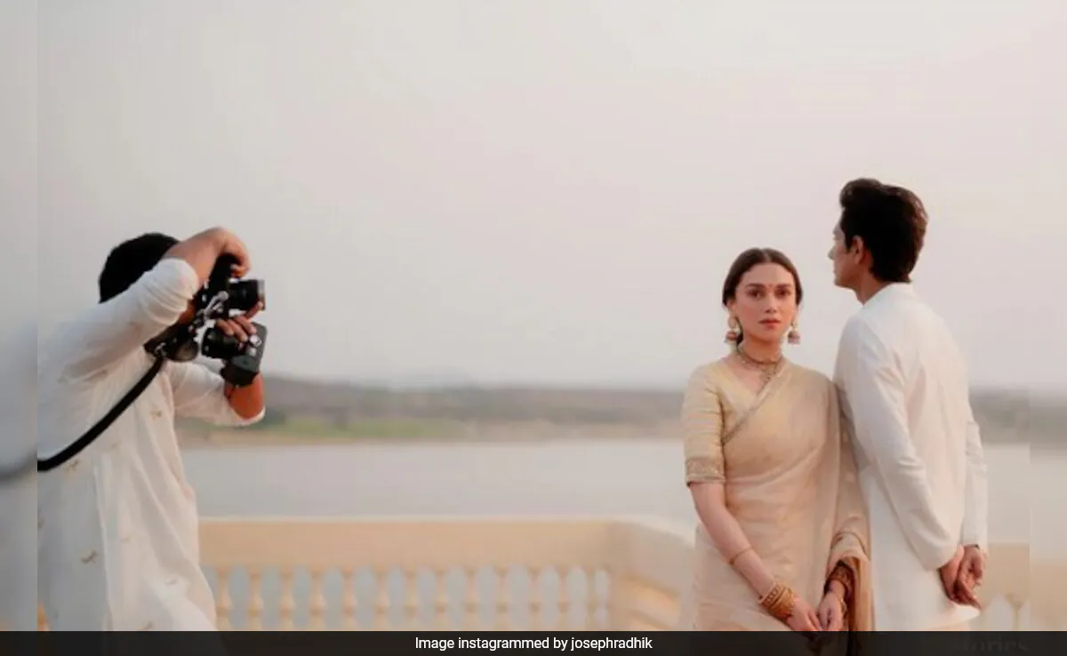 Aditi Rao Hydari And Siddharth's Wedding Photographer On Those Perfect Sunrise Pics: "Credit Goes To..."