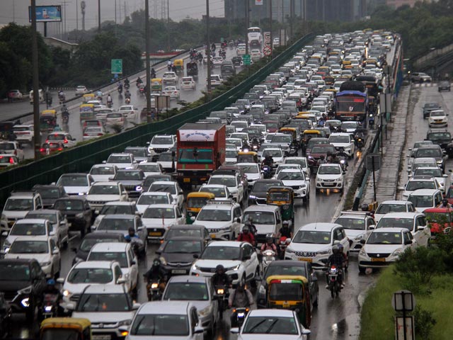 Rain In Delhi Causes Waterlogging, Traffic Jams; More Showers Likely