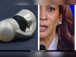 Tech Firm Says Kamala Harris Debate Earring Similar To Its Bluetooth Device