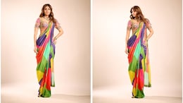 The Colours Of The Festive Season Was Added By Shilpa Shetty In This Vibrant <i>Saree</i>