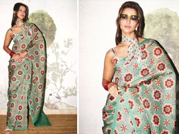 Triptii Dimri's Retro Floral <i>Saree</i> And Neckerchief Was A Fabulously Served Time Capsule Triptii Dimri's Retro Floral <i>Saree</i> And Neckerchief Was A Fabulously Served Time Capsule
