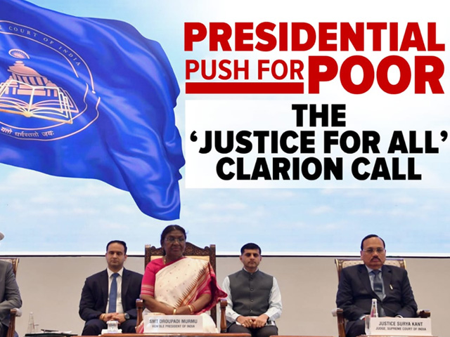 Presidential Push For Poor: Clarion Call For Speedy Justice