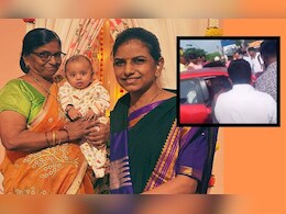 10 वर्षांची प्रतीक्षा, बाळाचं बारसं, आनंद...अन् मद्यधुंद तरुण; घटनास्थळाचे CCTV फुटेज आले समोर 10 वर्षांची प्रतीक्षा, बाळाचं बारसं, आनंद...अन् मद्यधुंद तरुण; घटनास्थळाचे CCTV फुटेज आले समोर