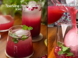 This Pomegranate Iced Tea Is The Fruity Refreshment You've Been Craving