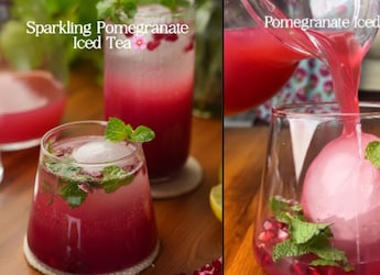 This Pomegranate Iced Tea Is The Fruity Refreshment You've Been Craving This Pomegranate Iced Tea Is The Fruity Refreshment You've Been Craving