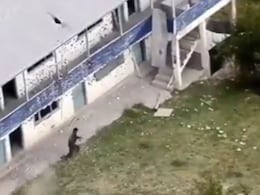 Video: Terrorist Runs For Cover In J&K, Shot Dead By Security Forces