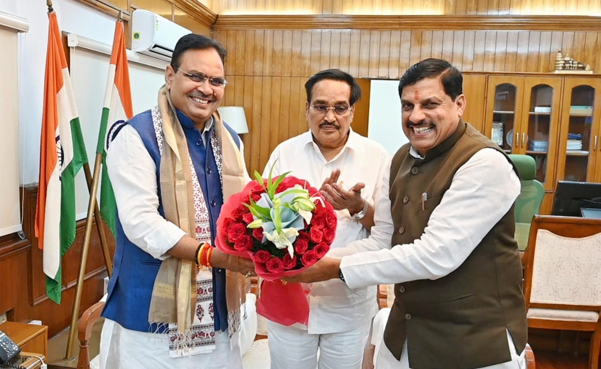 CM मोहन-भजनलाल की मुलाकात, MP-राजस्थान के बीच 20 साल से चल रहे जल विवाद पर बनी बात