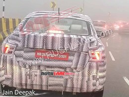 New-Generation Maruti Suzuki Dzire Design Revealed In Spyshots