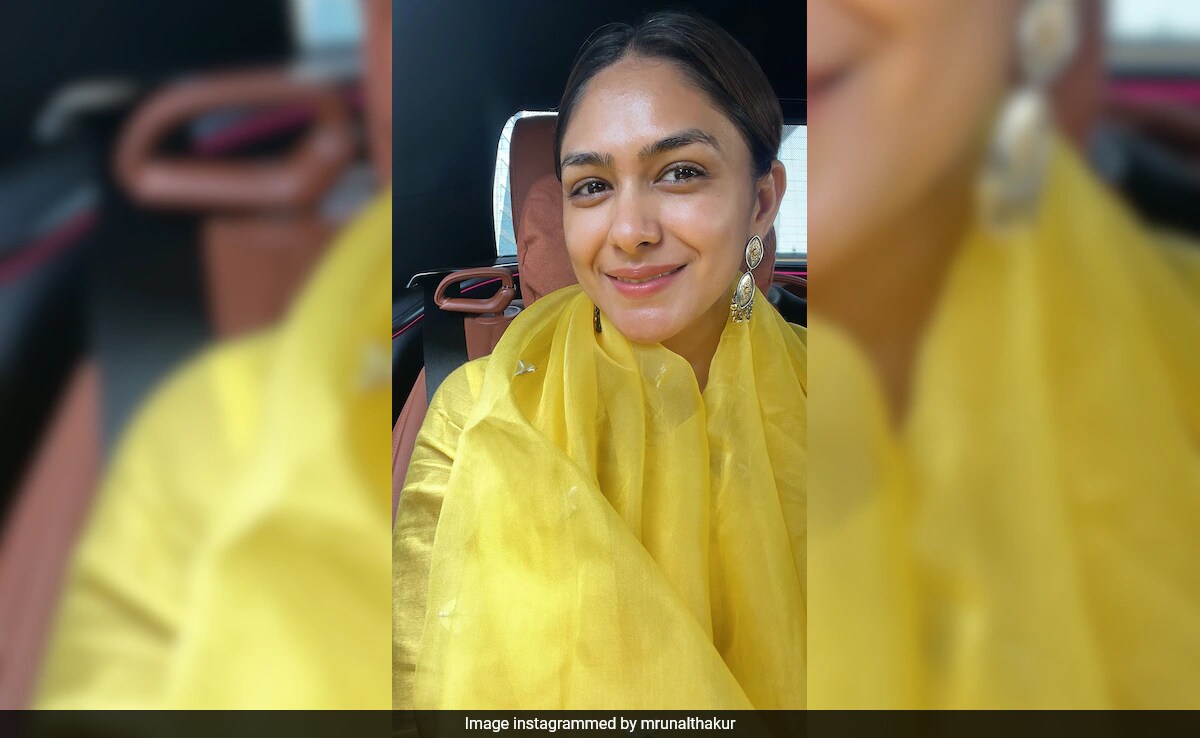 Mrunal Thakur Is Having "Massive FOMO" Because "It's A Working Ganesh Chaturthi"