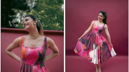 It's Keerthy Suresh's "Barbie World" And She's Living In It In A Beautiful Pink Floral Dress