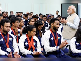 PM Modi Meet Para Athletes: पीएम मोदी ने पैरालंपिक से लौटे खिलाड़ियों को दी बधाई, प्रधानमंत्री आवास पर की खास मुलाकात PM Modi Meet Para Athletes: पीएम मोदी ने पैरालंपिक से लौटे खिलाड़ियों को दी बधाई, प्रधानमंत्री आवास पर की खास मुलाकात