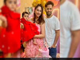 Rahul Vaidya Shares Pics From "Little Princess" Navya's 1st Birthday Rahul Vaidya Shares Pics From "Little Princess" Navya's 1st Birthday