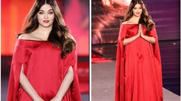 Even In A Red Balloon Dress, It's Hard To Look Away From Aishwarya Rai's Iconic Signature Makeup