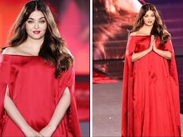 Even In A Red Balloon Dress, It's Hard To Look Away From Aishwarya Rai's Iconic Signature Makeup