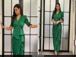 Don't Mind If Shweta Tiwari's Fusion Blazer And <i>Dhoti</i> Skirt Combo Steals The Spotlight At Diwali Party Season Don't Mind If Shweta Tiwari's Fusion Blazer And <i>Dhoti</i> Skirt Combo Steals The Spotlight At Diwali Party Season