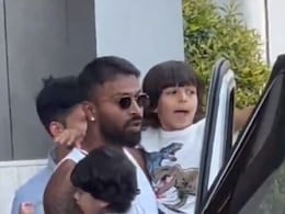 Watch: Hardik Pandya Reunited With Son Agastya. India Star's Reaction Says It All Watch: Hardik Pandya Reunited With Son Agastya. India Star's Reaction Says It All