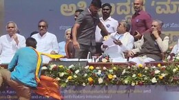 Video: Security Breach At Siddaramaiah's Event In Bengaluru