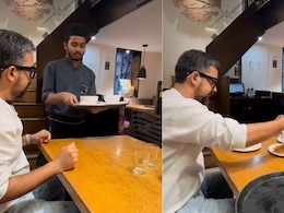Man Invites Waiter To Share Soup At A Restaurant, Internet Says He Has A "Golden Heart" Man Invites Waiter To Share Soup At A Restaurant, Internet Says He Has A "Golden Heart"