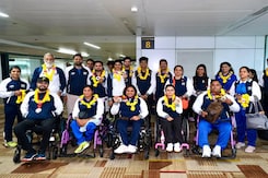 India Paralympics Medalists Return Home, Given Grand Welcome India Paralympics Medalists Return Home, Given Grand Welcome