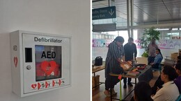 अचानक कार्डियक अरेस्ट आने पर मिलेगी सहायता, जयपुर एयरपोर्ट पर लगी AED मशीनें