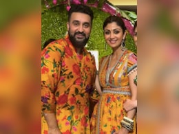 Shilpa Shetty And Her Family Fashionably Matched In Yellow Floral Outfits For Ganesh Chaturthi 2024