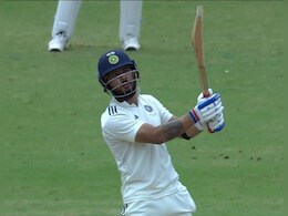 रियान पराग का टेस्ट क्रिकेट में टी20 वाला अंदाज, इंडिया 'बी' के गेंदबाजों को धुन डाला, VIDEO